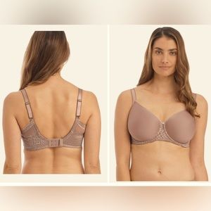 FANTASIE
Envisage UW Molded Spacer Bra Taupe FL6912. UK size 32E US size 32DDD
